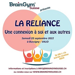 La reliance, connexion à soi et aux autres - 03-09-2022 - Brain Gym(r) Suisse bussingy La reliance, connexion à soi et aux autres - 03-09-2022 - Brain Gym(r) Suisse bussingy